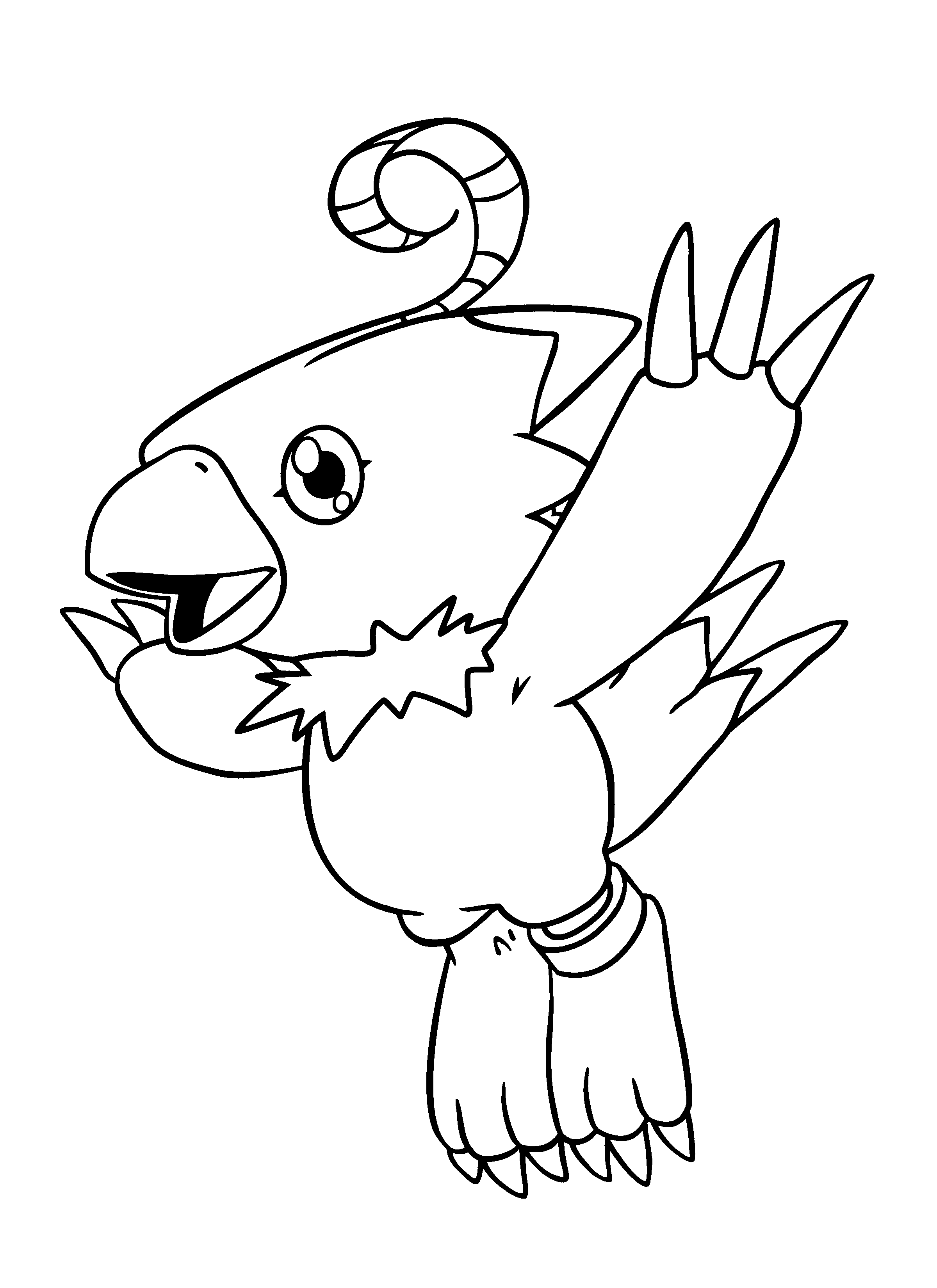 Coloriage Biyomon